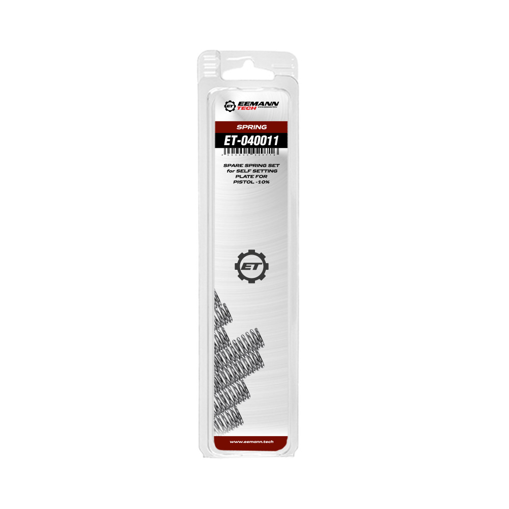 Eemann Tech Spare Spring Set for Self Setting Plate for Pistol -10%