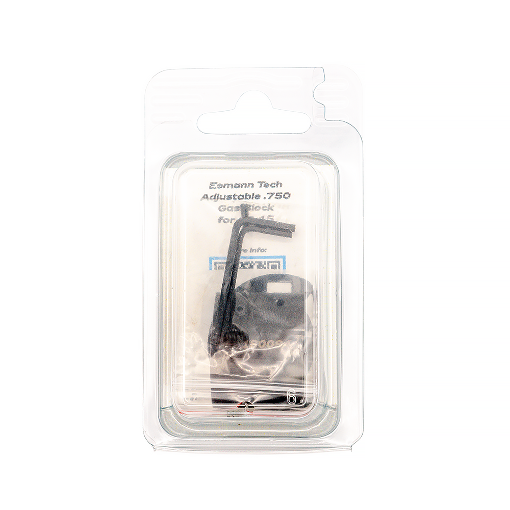 Eemann Tech Adjustable.750 Gas Block for AR-15