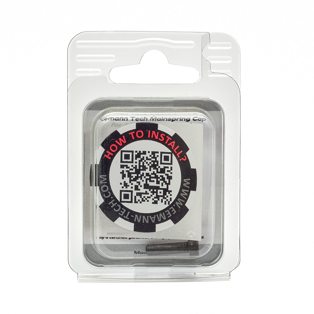 Eemann Tech Mainspring Cap for 1911/2011, Black