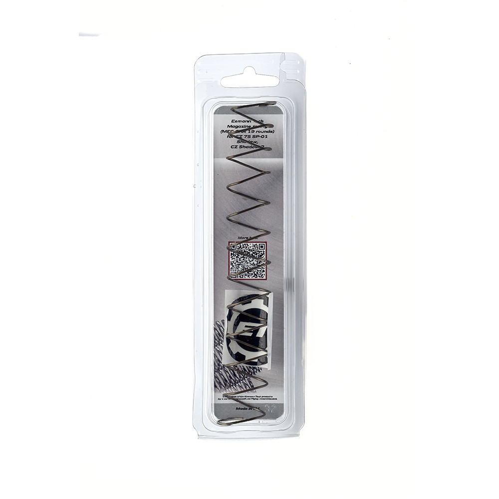 Eemann Tech Magazine spring (MEC-GAR 19 rounds) for CZ 75 SP-01 Shadow, CZ Shadow 2