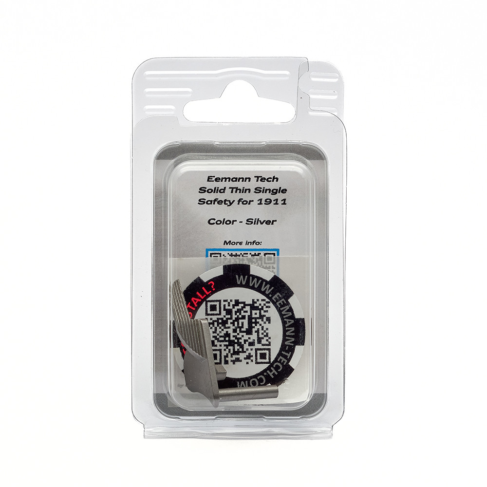 Eemann Tech Solid Thin Single Safety for 1911