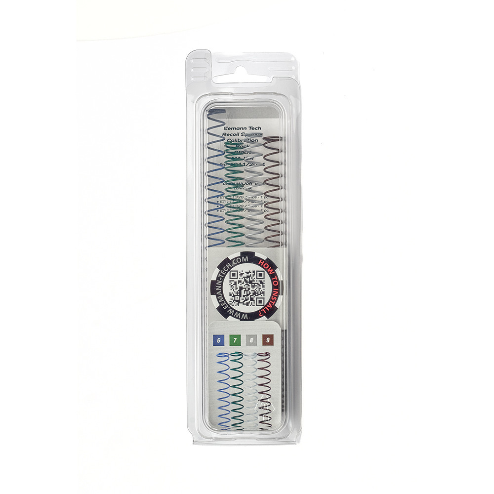 Eemann Tech Recoil Springs Calibration Pack OPEN MAJOR for 1911/2011