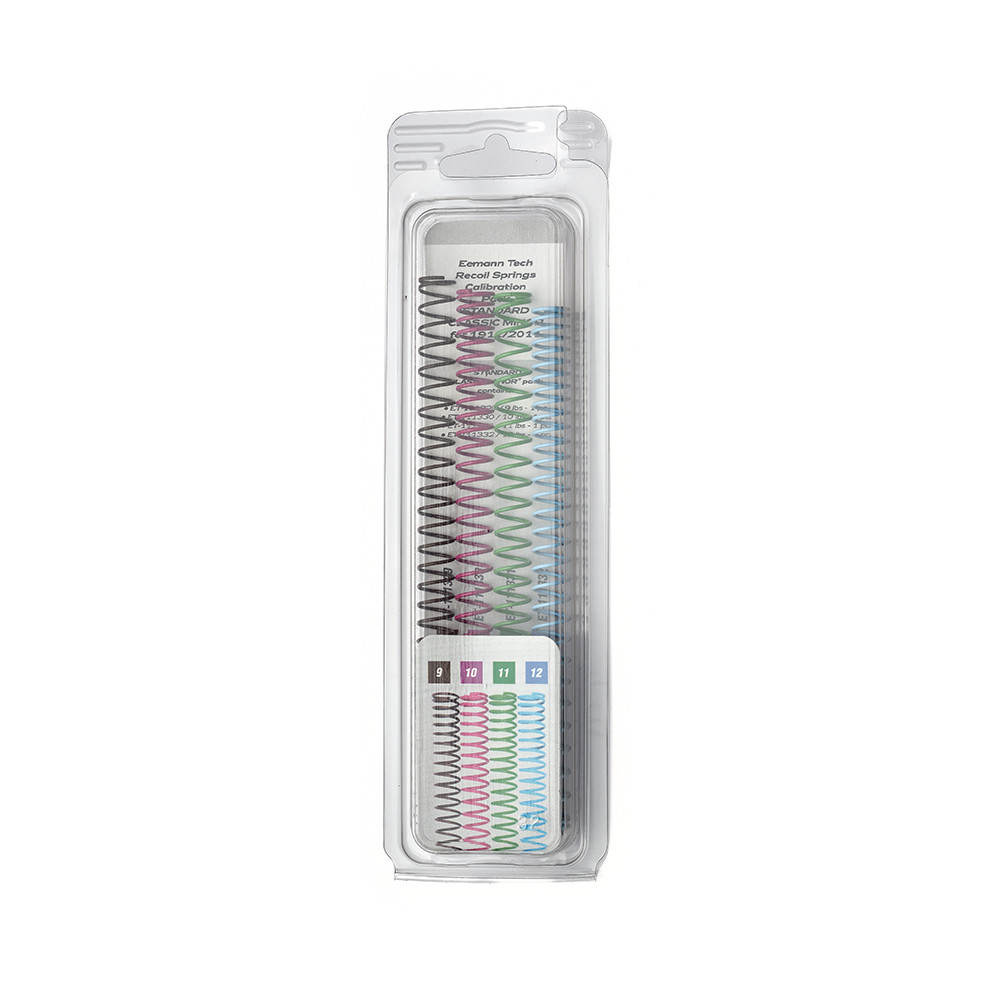 Eemann Tech Recoil Springs Calibration Pack STANDARD CLASSIC MINOR for 1911/2011