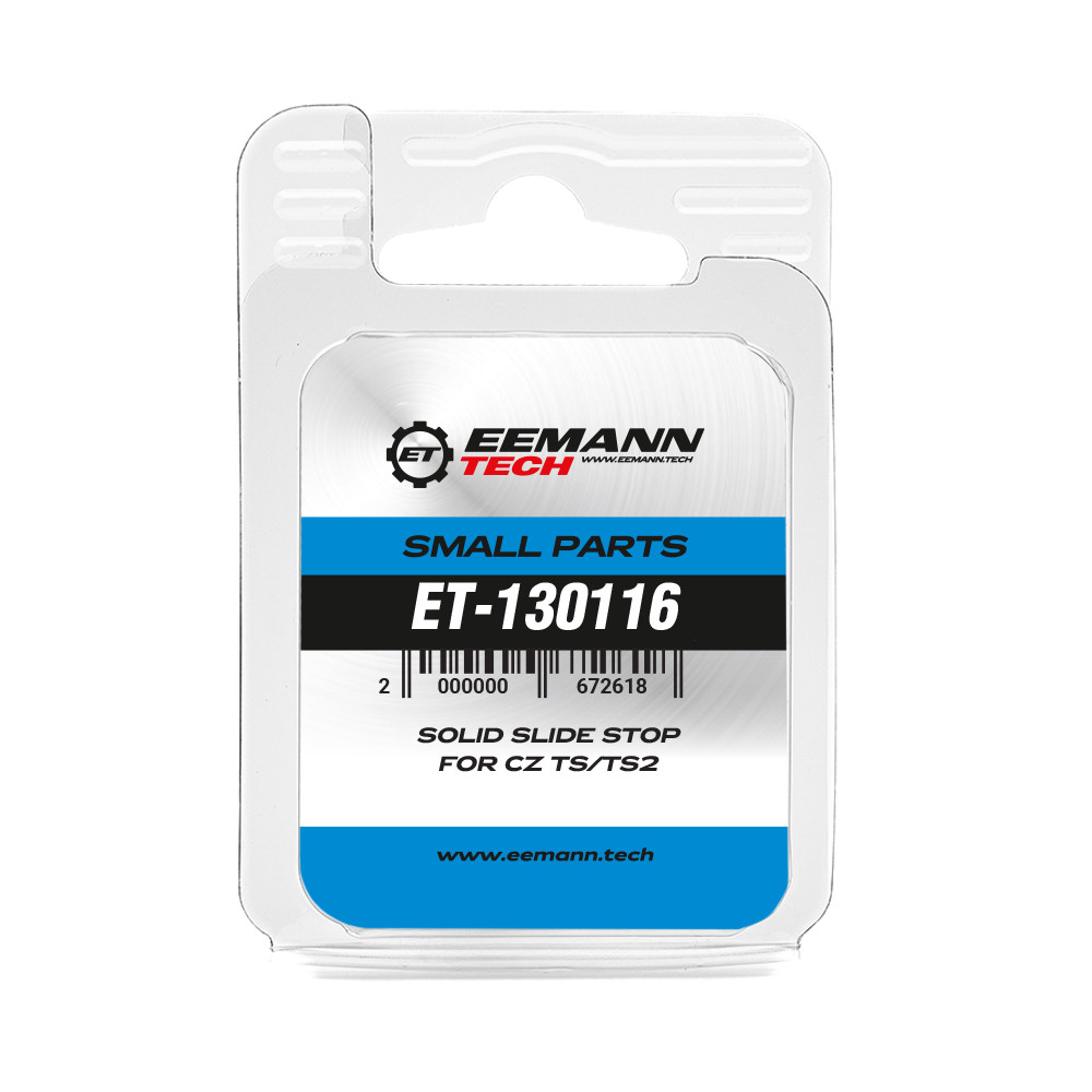 Eemann Tech Solid Flat Slide Stop for CZ TS/TS2