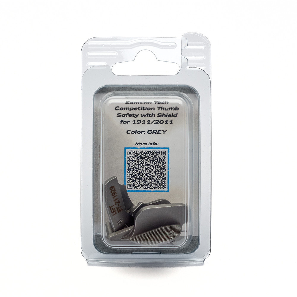 Eemann Tech Competition Thumb Safety with Shield for 1911/2011