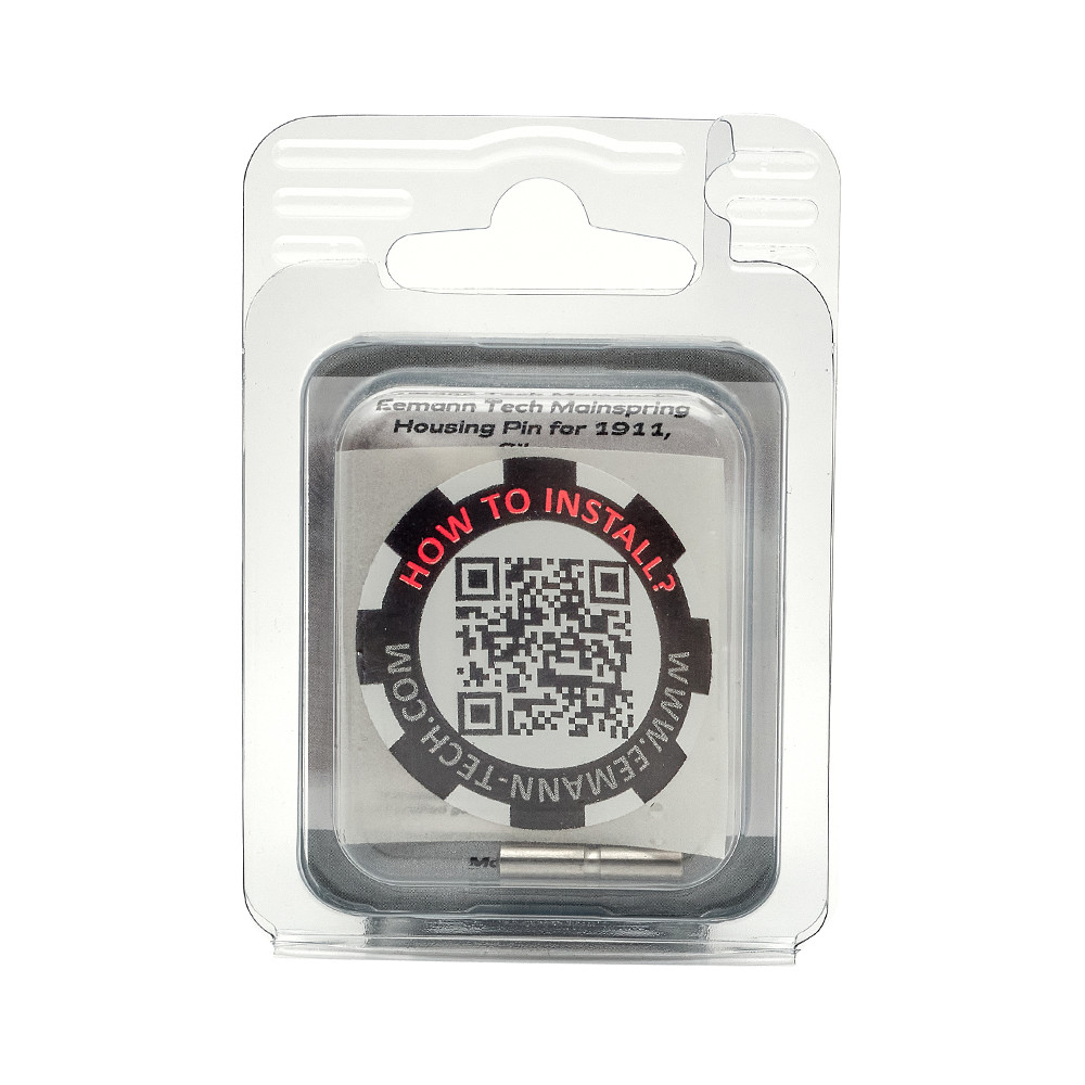 Eemann Tech Mainspring Housing Pin for 1911, Silver