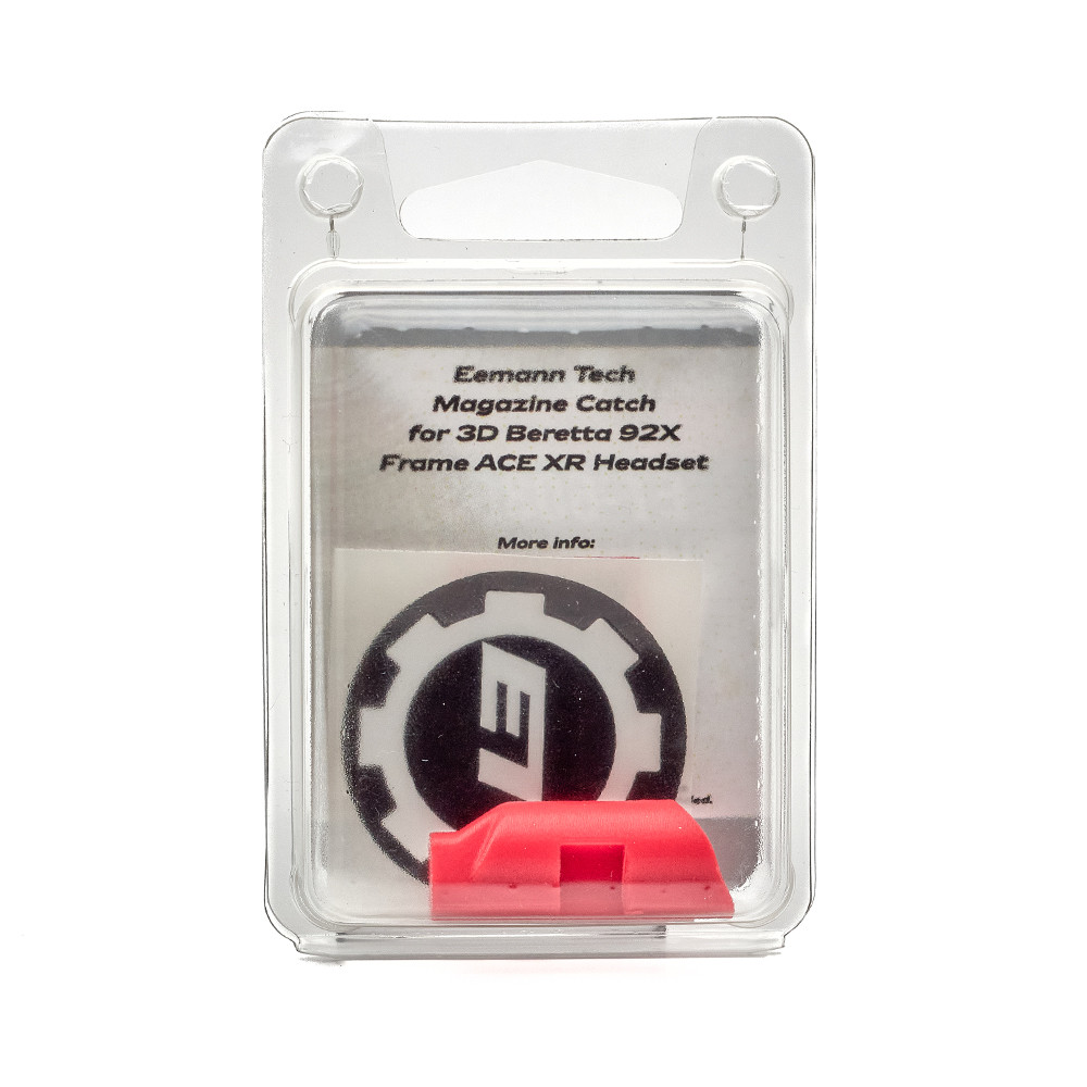 Eemann Tech Magazine Catch for 3D Beretta 92X Frame ACE XR Headset