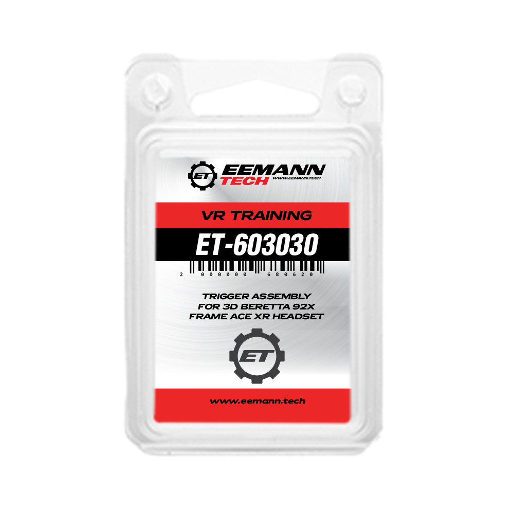 Eemann Tech Trigger ASSEMBLY for 3D Beretta 92X Frame ACE XR Headset