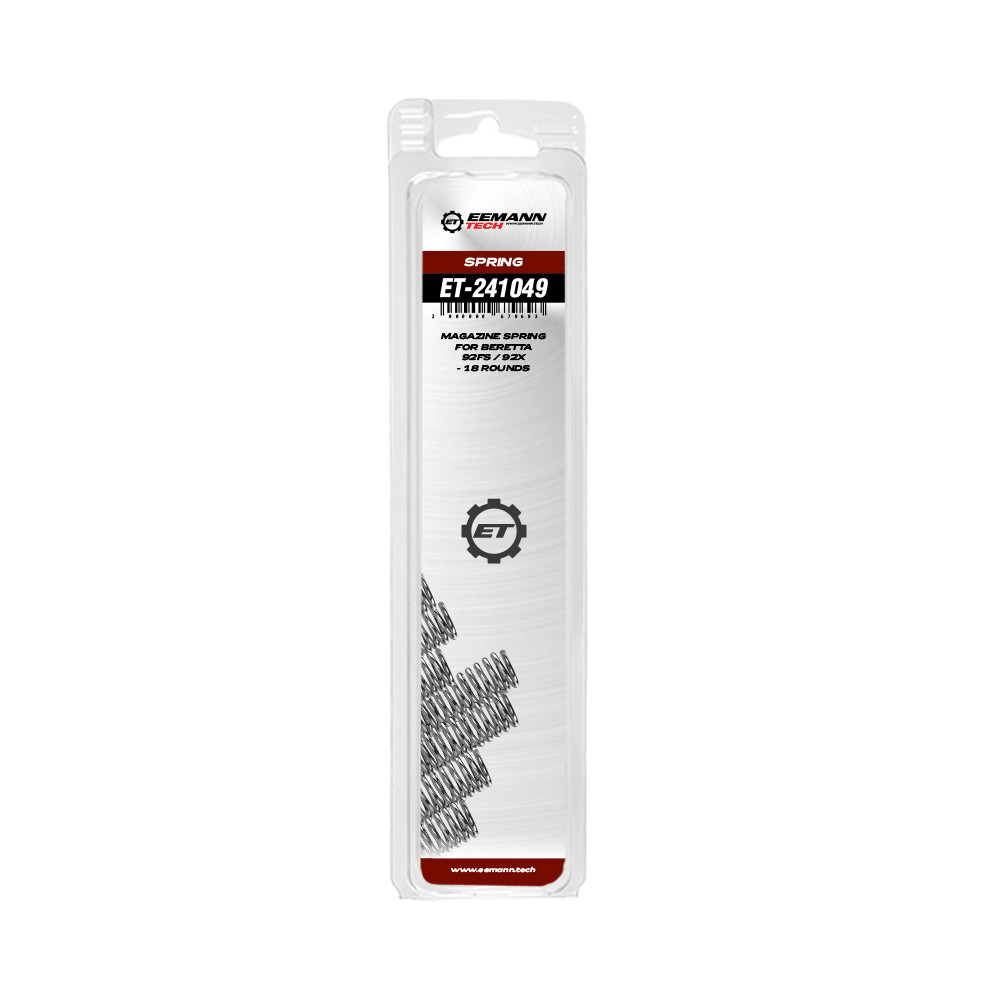 Eemann Tech Magazine Spring for Beretta 92FS / 92X – 18 Rounds