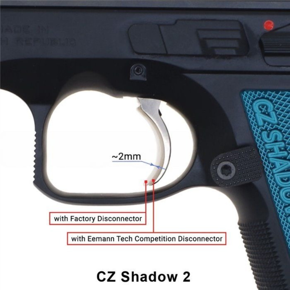 Eemann Tech Brass Competition Disconnector for CZ SHADOW