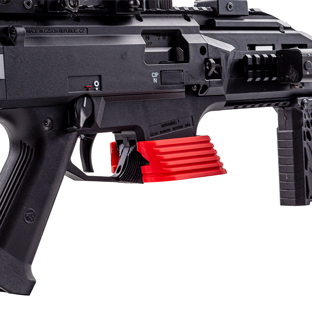 Eemann Tech Magwell for CZ Scorpion Evo 3 – RED