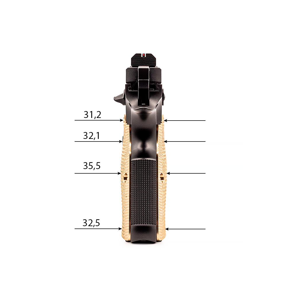 Eemann Tech Ultimate Brass Grips for KMR SPECTRA