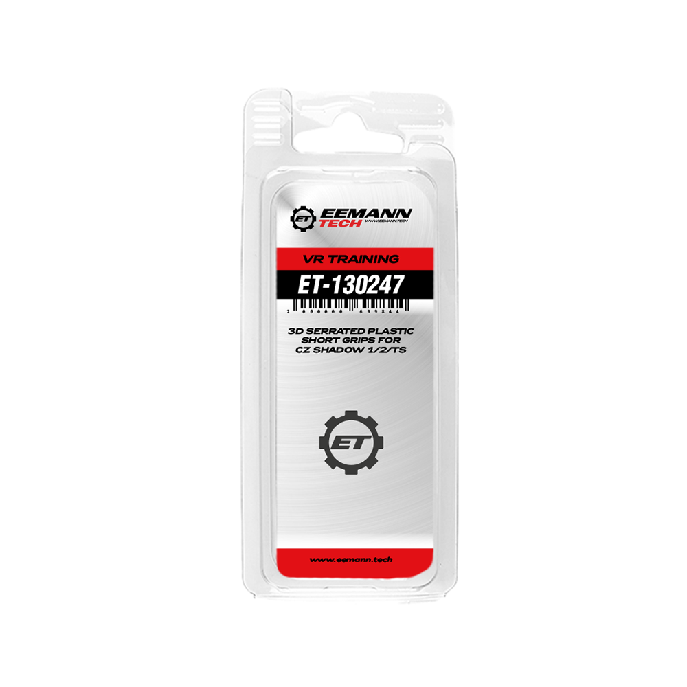 Eemann Tech 3D Serrated Plastic Short Grips for CZ Shadow 1/2/TS