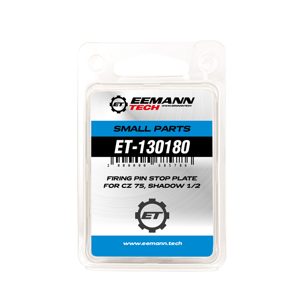 Eemann Tech Firing Pin Stop Plate for CZ 75, Shadow 1/2