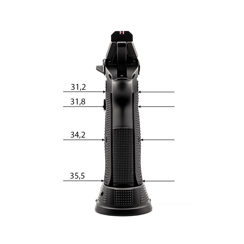 Eemann Tech Ultimate Aluminium Short Grips for CZ
