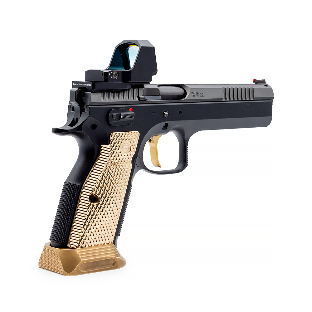 Eemann Tech Ultimate Brass Short Grips for CZ
