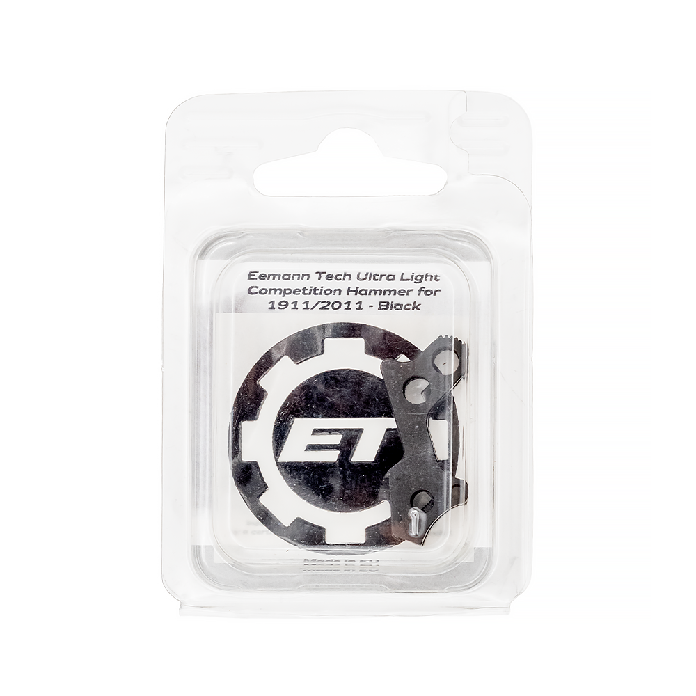 Eemann Tech Ultra Light Competition Hammer for 1911/2011 – Black