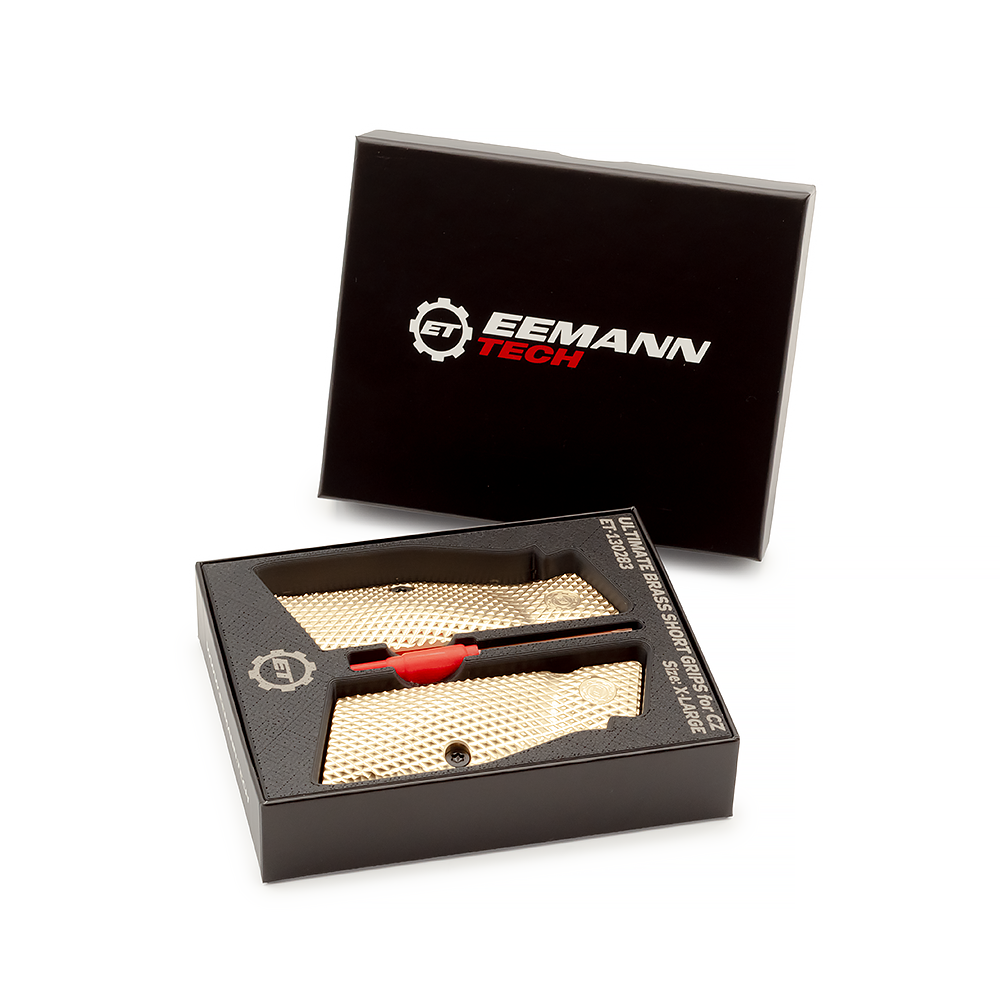 Eemann Tech Ultimate Brass Short Grips for CZ