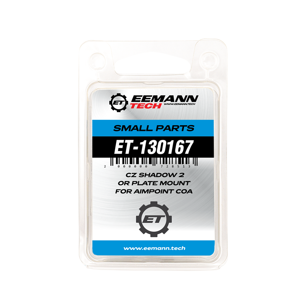 Eemann Tech CZ SHADOW 2 OR Plate Mount for Aimpoint COA