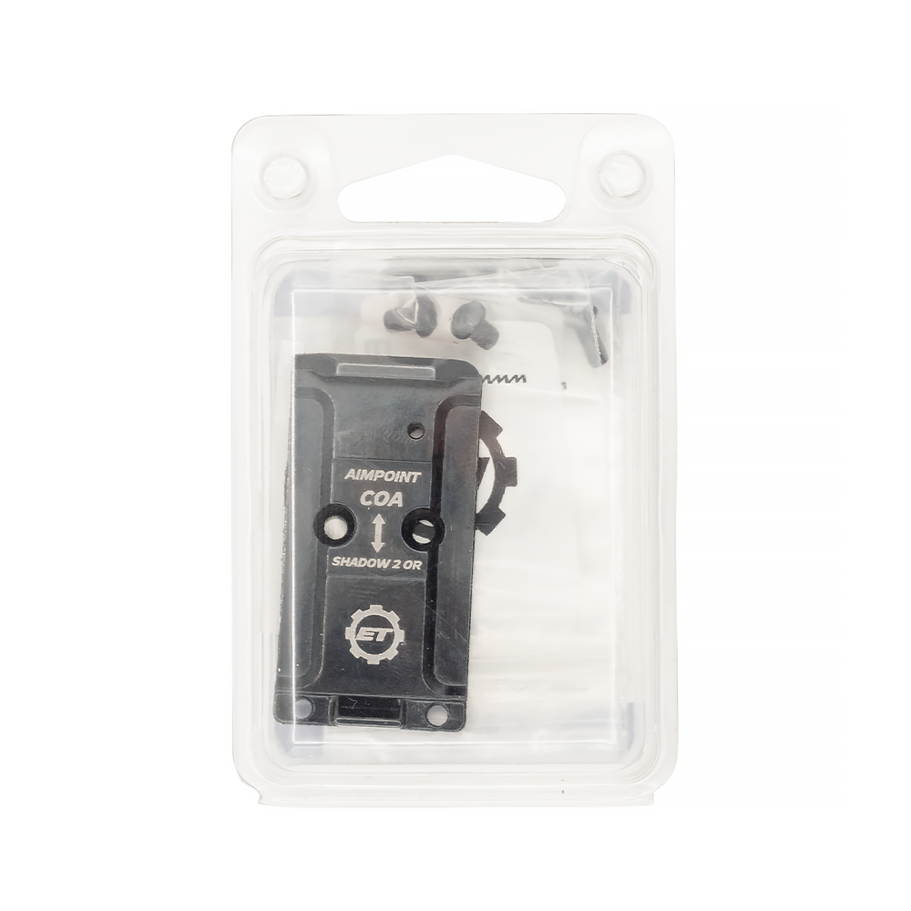 Eemann Tech CZ SHADOW 2 OR Plate Mount for Aimpoint COA