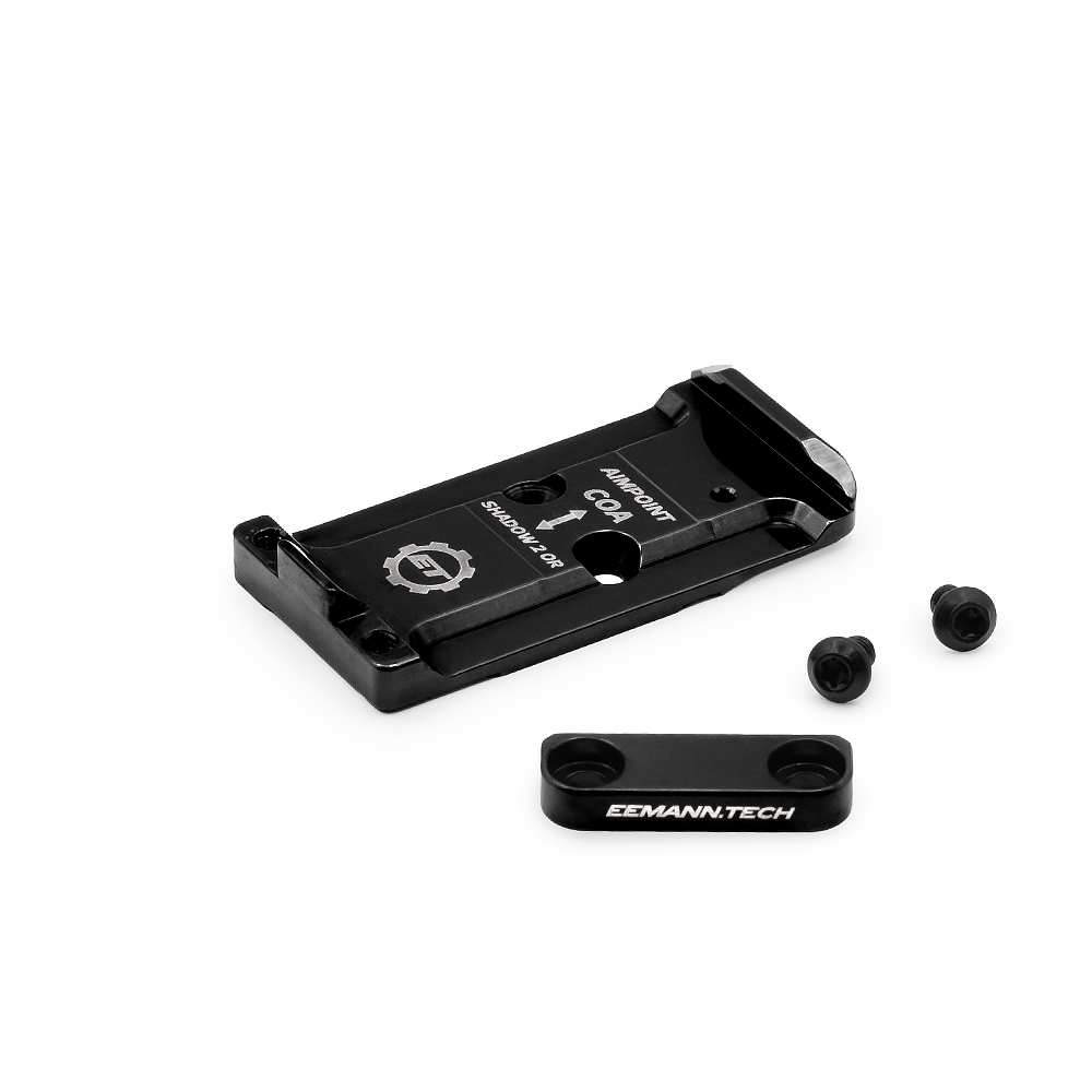 Eemann Tech CZ SHADOW 2 OR Plate Mount for Aimpoint COA