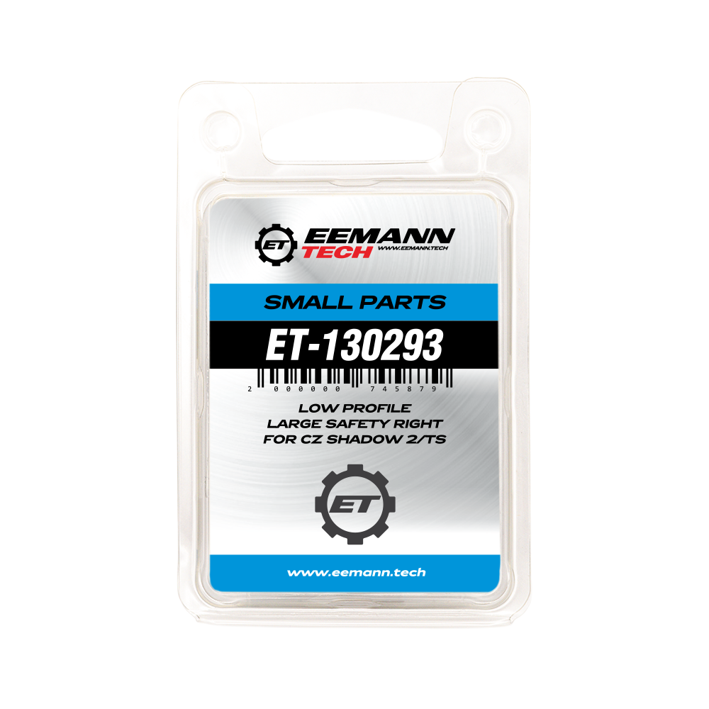 Eemann Tech Low Profile Large Safety Right for CZ Shadow 2/TS