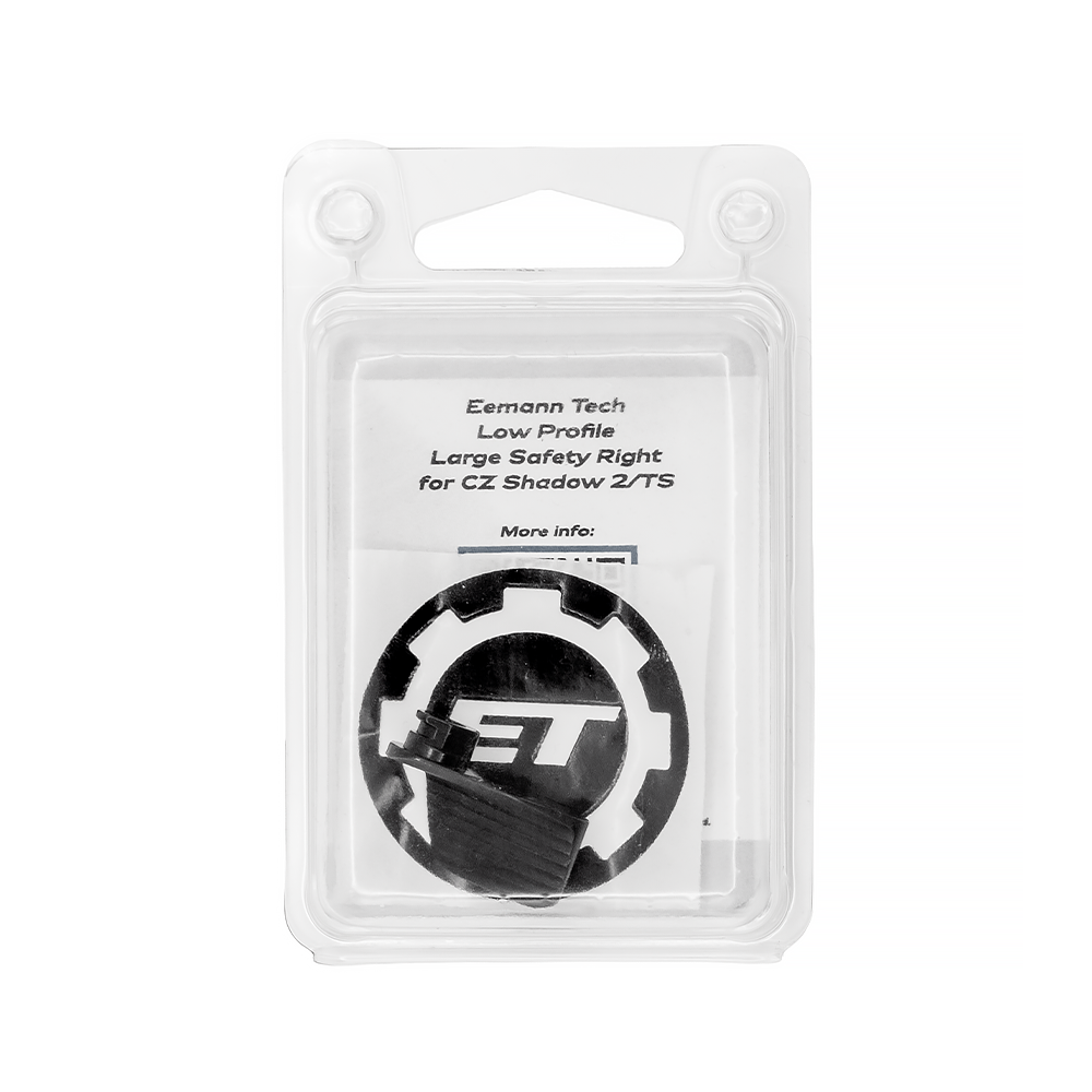 Eemann Tech Low Profile Large Safety Right for CZ Shadow 2/TS